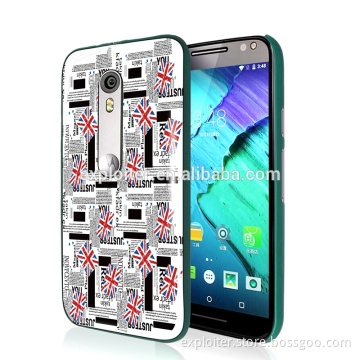 Full protective epoxy resin 4.5 inch mobile phone case for moto g3